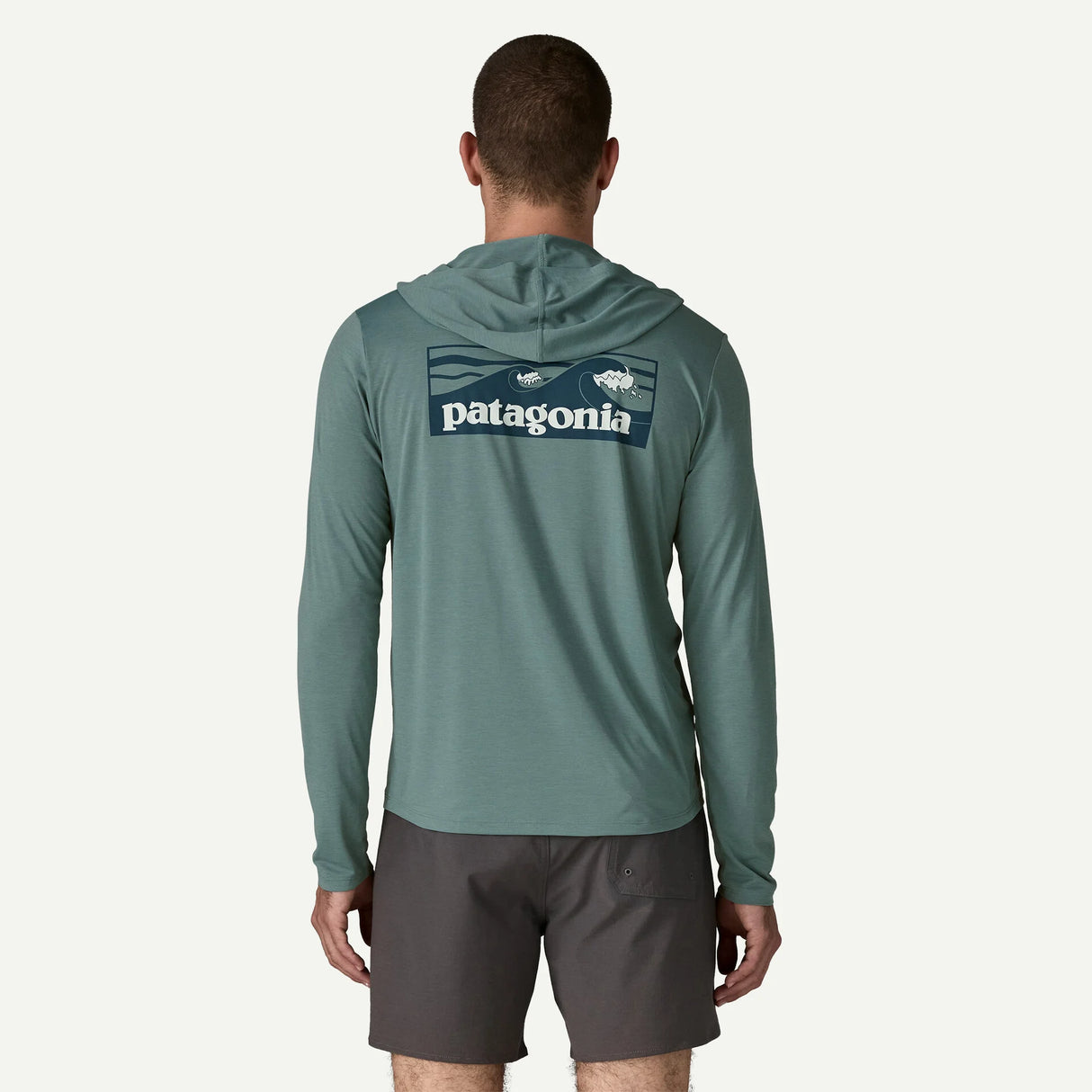 Patagonia Cap Cool Daily Hoody - Boardshort Logo - Mens