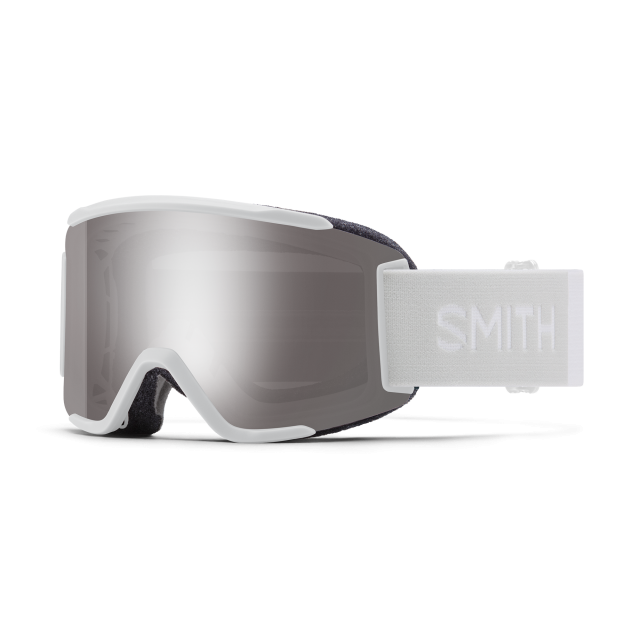 Smith Squad S White Vapor || ChromaPop Sun Platinum Mirror