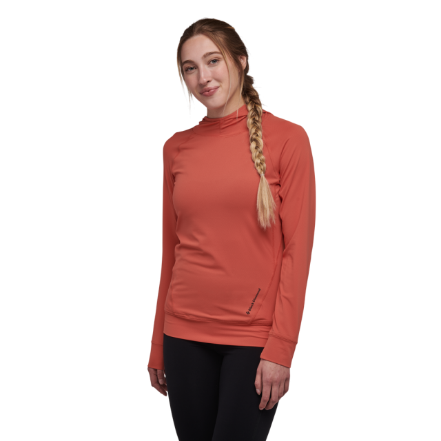 Black Diamond Alpenglow Hoody - Womens Baja Sunrise