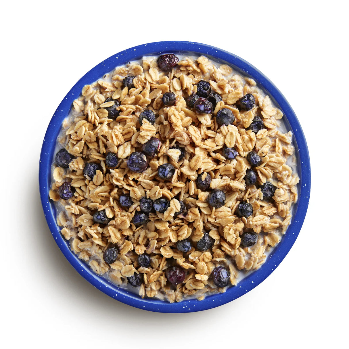 Granola w/ Milk & Blueberries