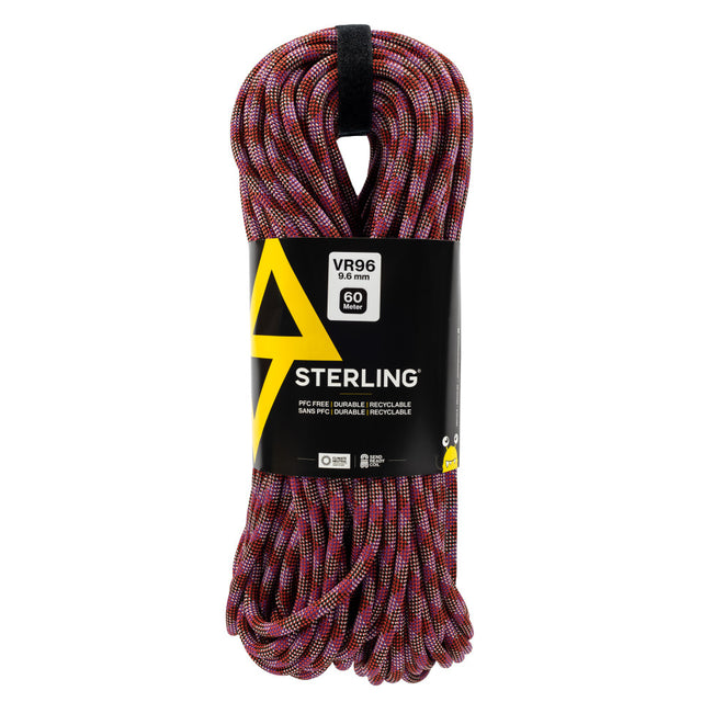 Sterling Rope 9.6mm Purple Flash Purple / 60M