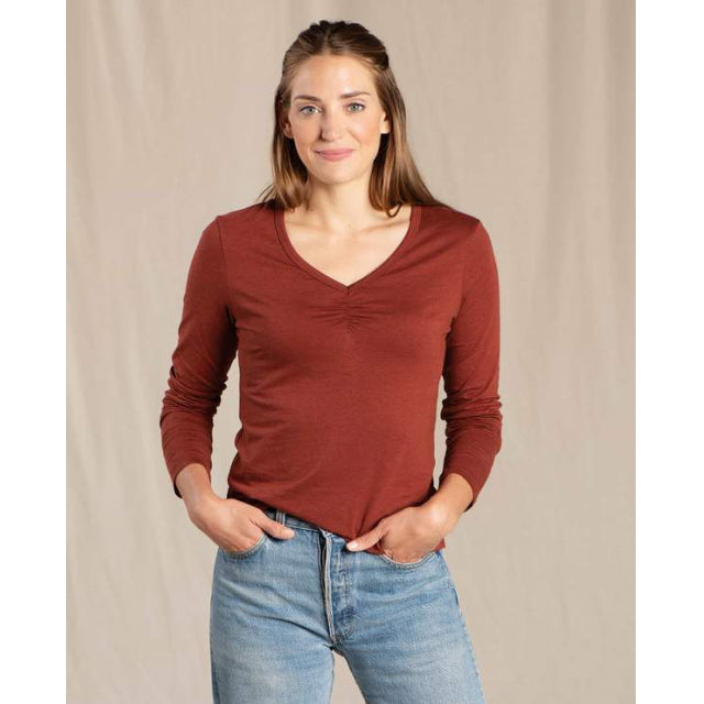 Toad & Co. Rose Long Sleeve Tee - Womens 910 / XS