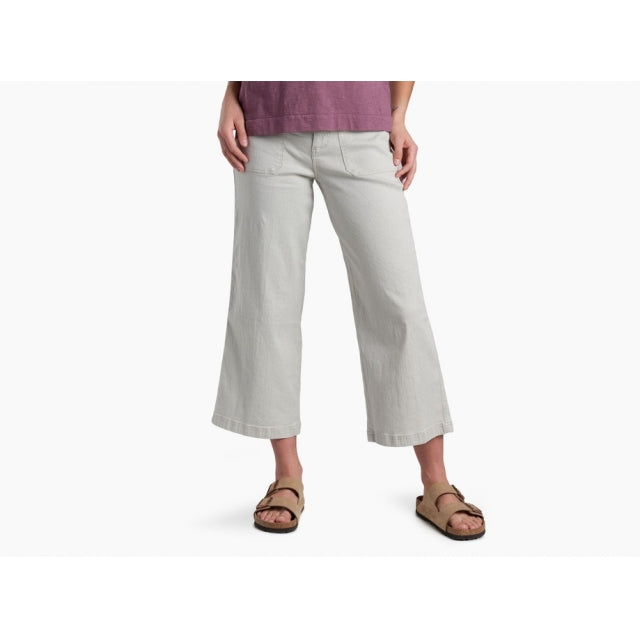 Kuhl Seaboard Crop Wide Leg - Womens Birch / 14