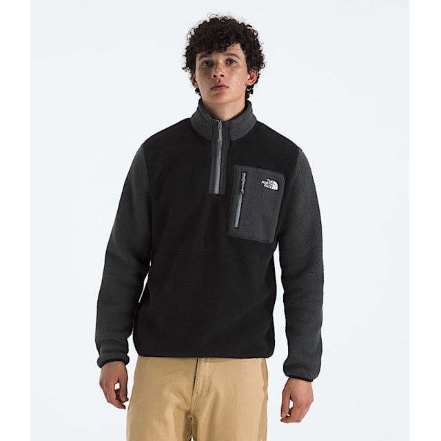 The North Face Yumiori Quarter Zip - Mens TNF Black/Asphalt Grey/Monument Grey
