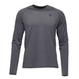 Black Diamond Lightwire Long Sleeve Tech Tee - Mens Steel Grey / XXL