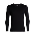 Icebreaker Merino 260 Tech Long Sleeve Crewe - Mens Black
