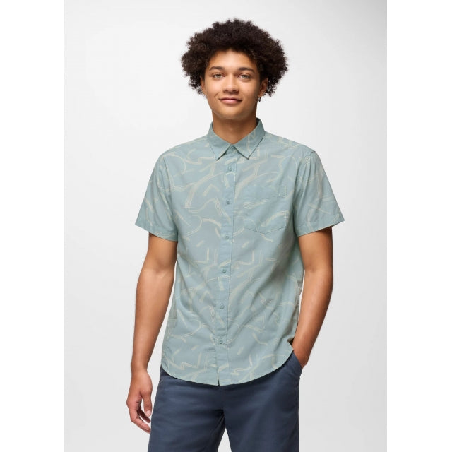 Prana Tinline Shirt - Mens Saltwater Seedling / XXL