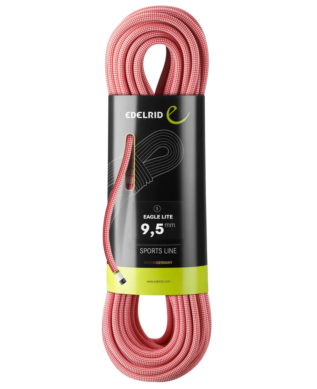 Edelrid 9.5mm Eagle Lite Red / 70M