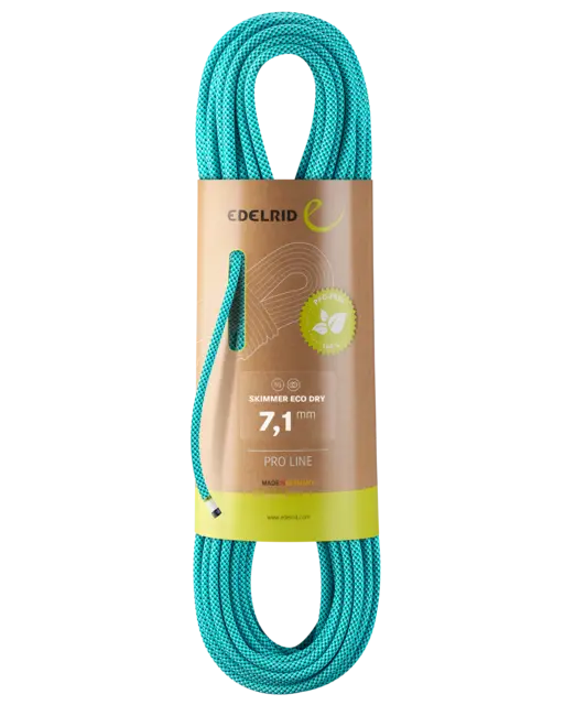 Edelrid 7.1mm Skimmer Eco Dry IceMint / 60M