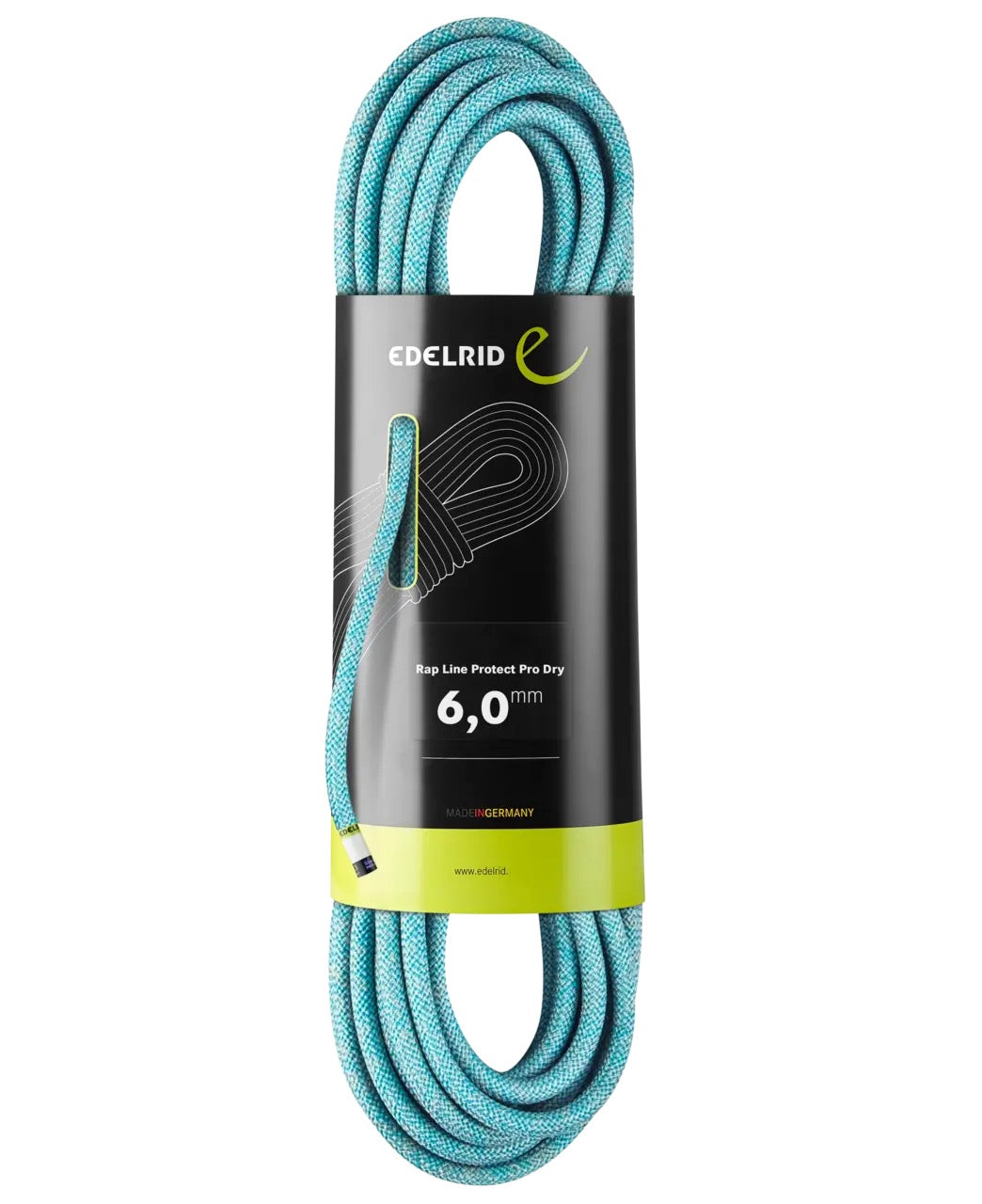 Edelrid 6mm Rap Line Protect Pro Dry Icemint / 60M