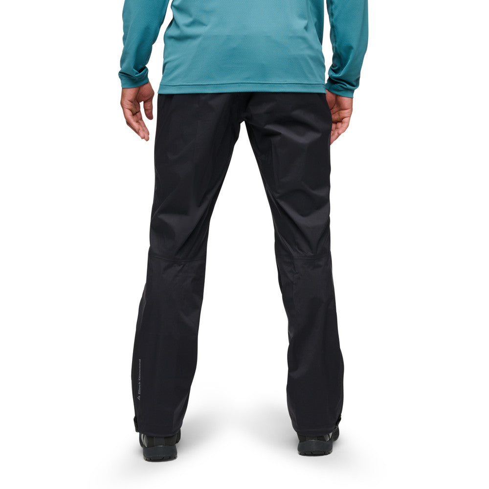Black Diamond Fineline Stretch Full Zip Pant - Mens