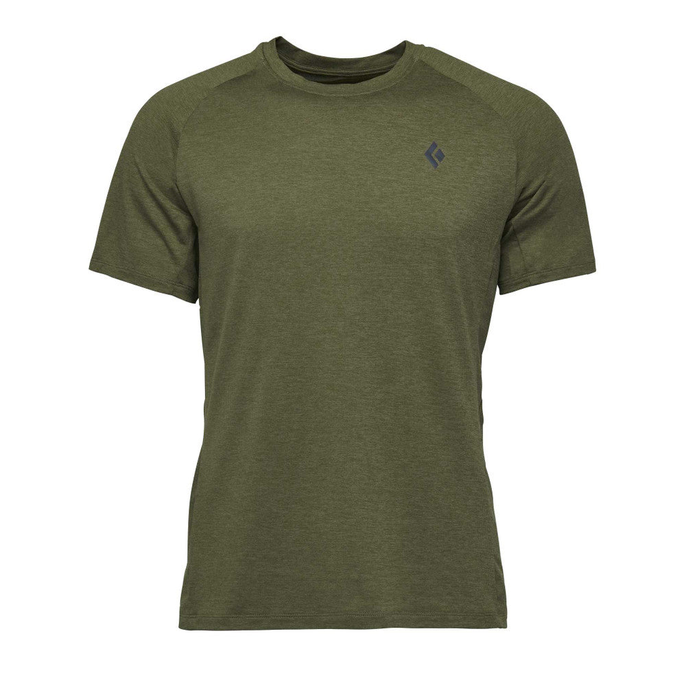 Black Diamond Lightwire Short Sleeve Tech Tee - Mens Crag Green / S