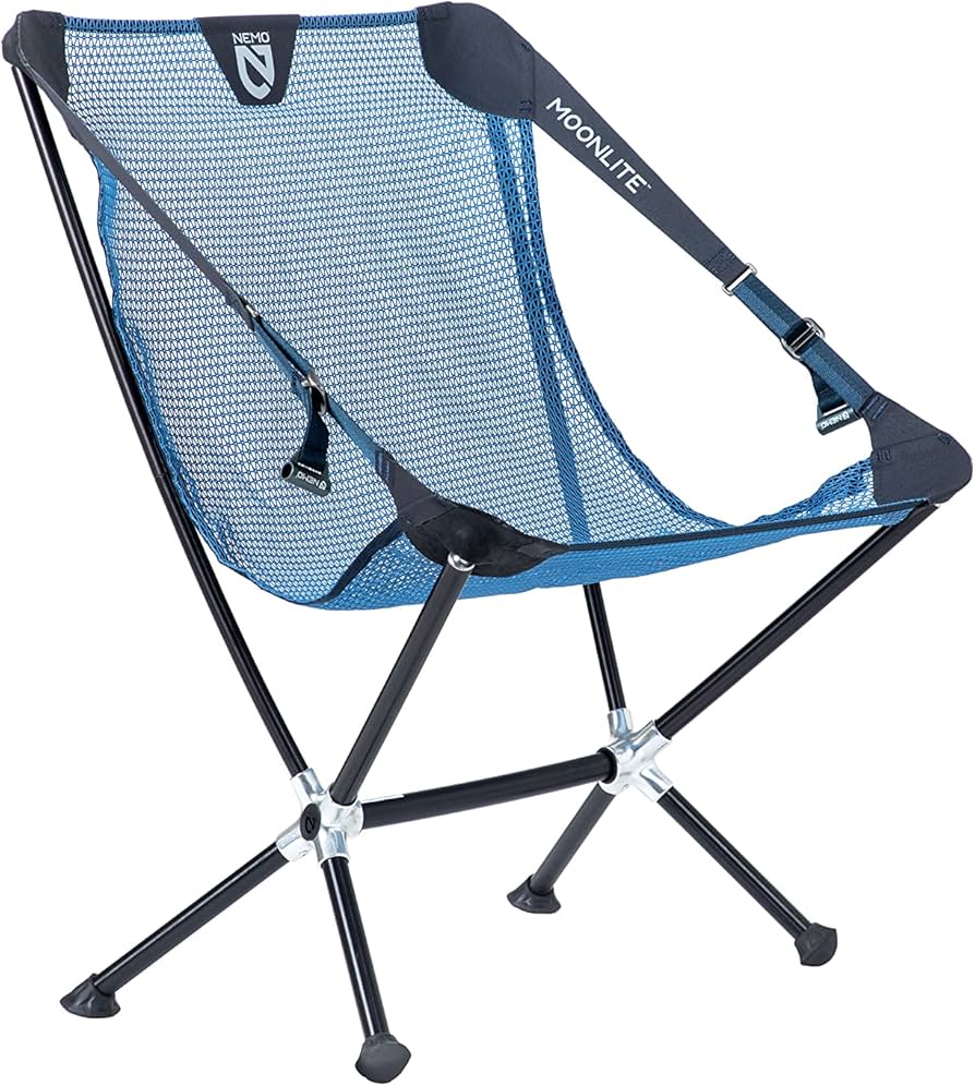 Nemo Moonlite Reclining Camp Chair Blue Horizon