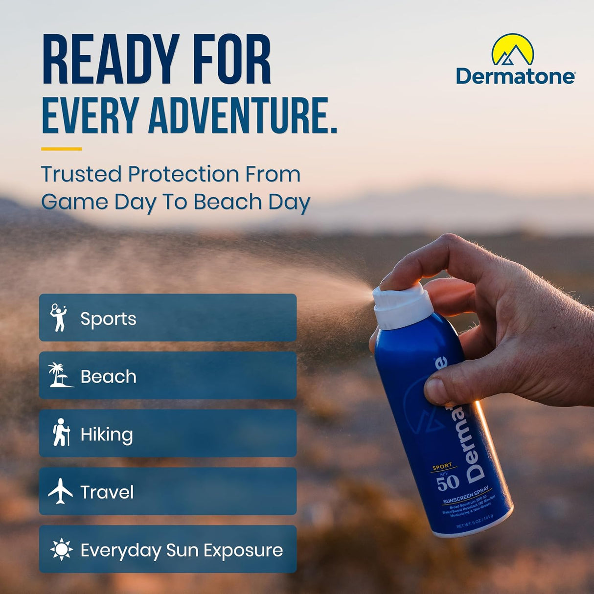 SPF 50 Sunscreen Spray