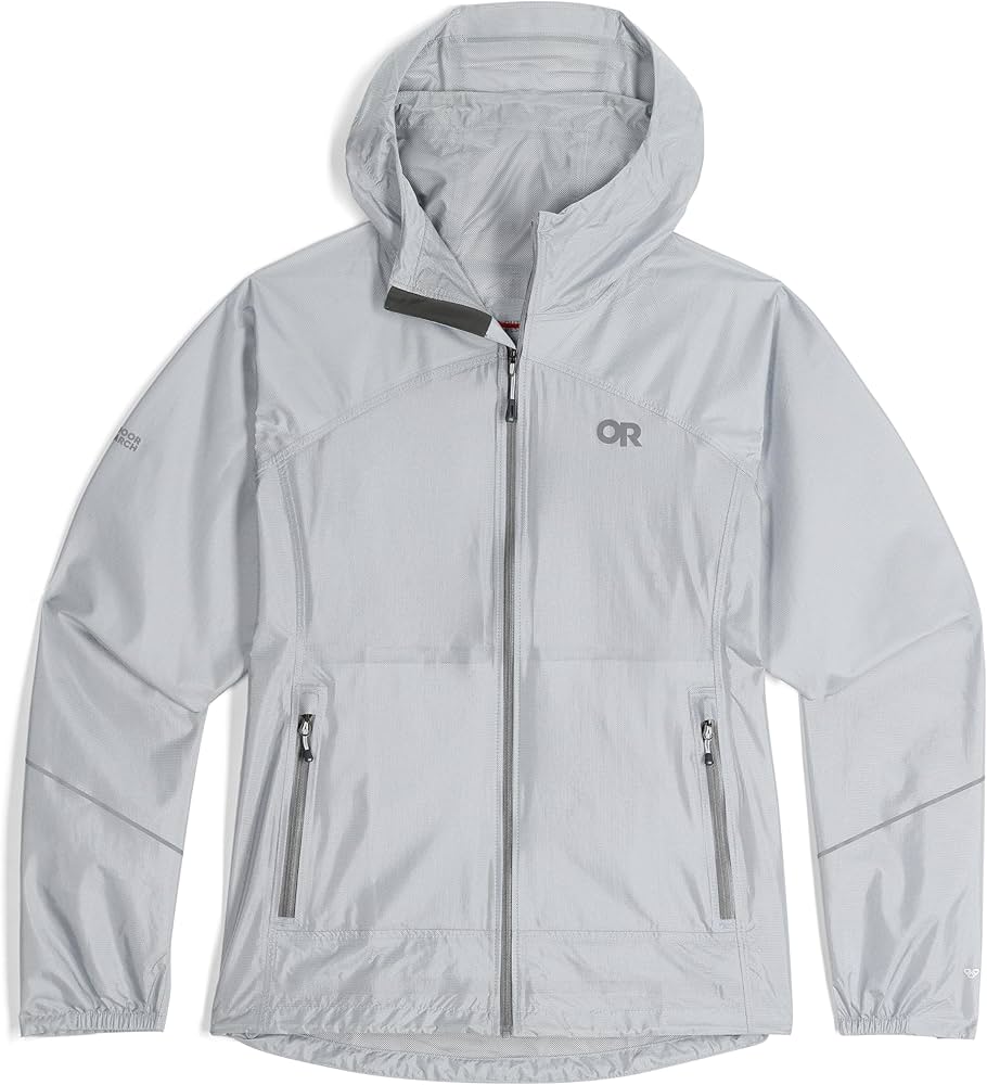 Outdoor Research Helium Rain Jacket - Womens Titanium / S