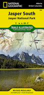 National Geographic Maps Jasper South Map (Jasper National Park)