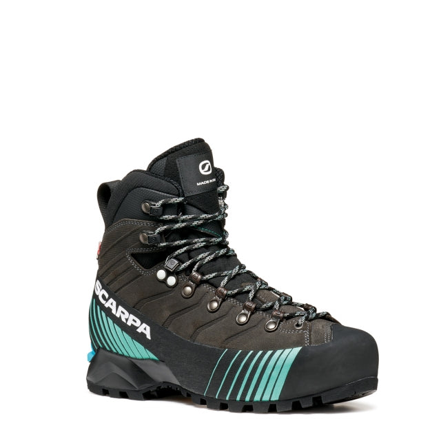 Scarpa Ribelle HD - Womens Carbon/Aqua Green / 38.5
