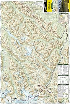 National Geographic Maps Jasper South Map (Jasper National Park)