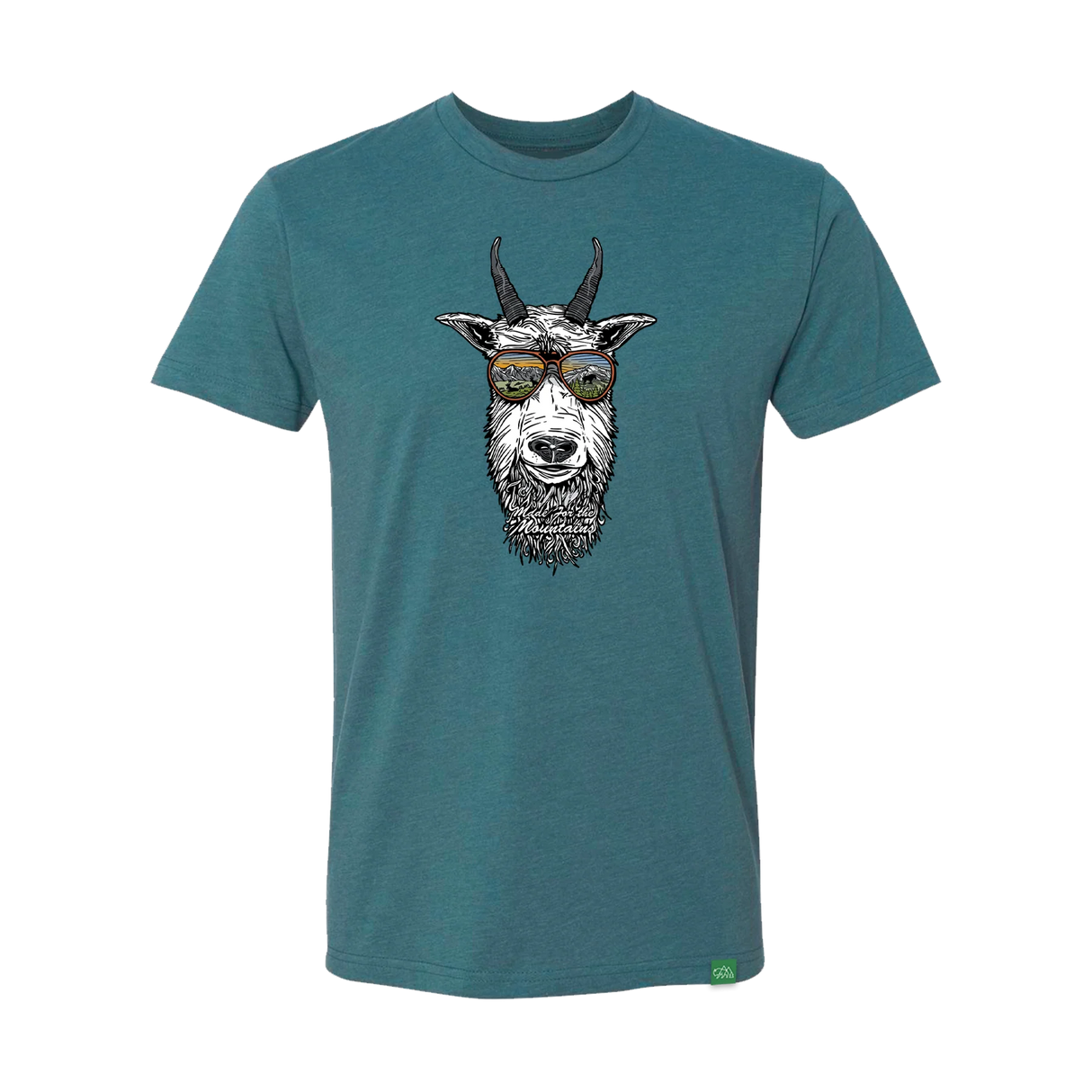 Wild Tribute Made For The Mountains - Neptune - Mens Heather Deep Teal