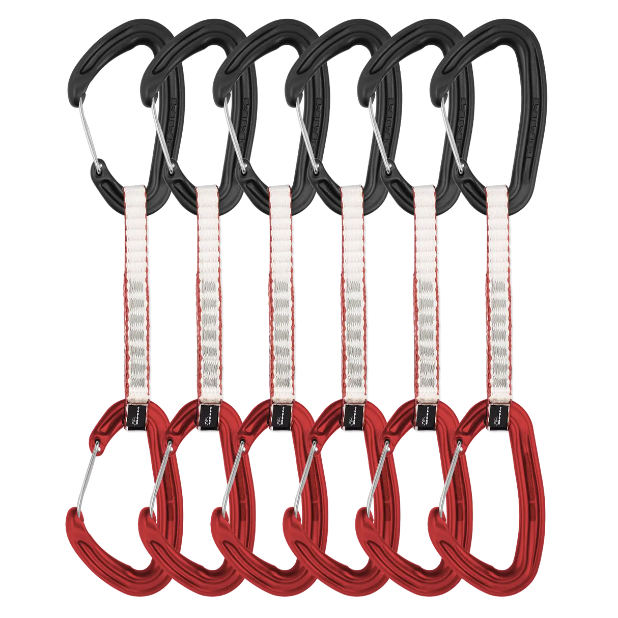 DMM Alpha Wire Quickdraw - 6 Pack Red / 12cm