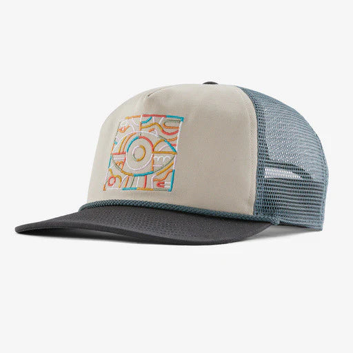 Patagonia Airfarer Cap Lose It Lines: Pumice