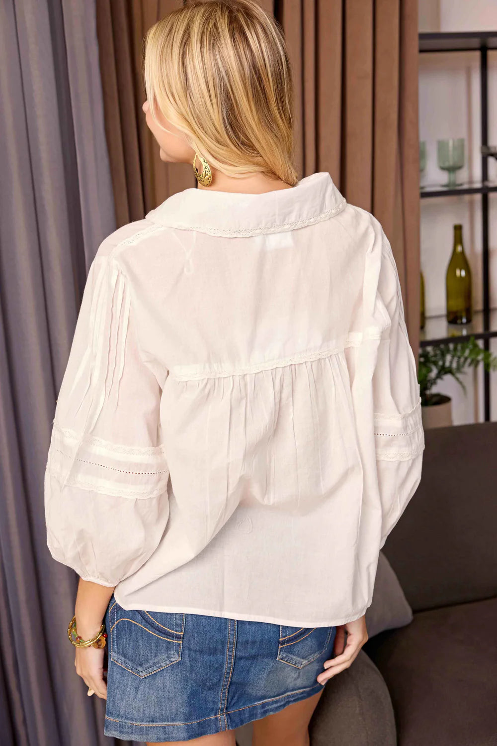 Myra Bag Dalbie Mae Pleated Top - Womens