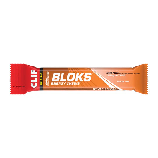 Clif Bar Shot Bloks Orange w/ Caffeine