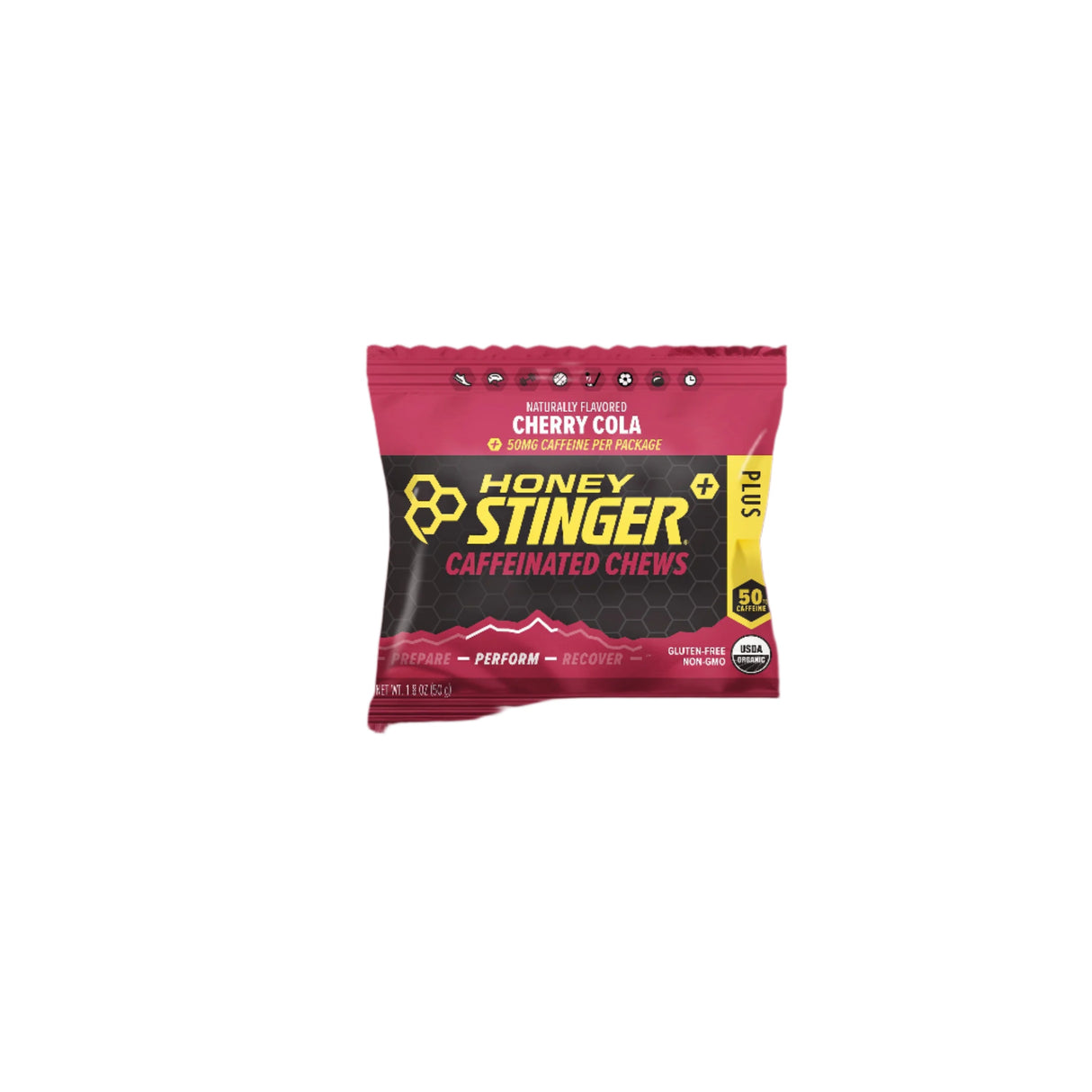 Honey Stinger Caffeinated Energy Chews Cherry Cola