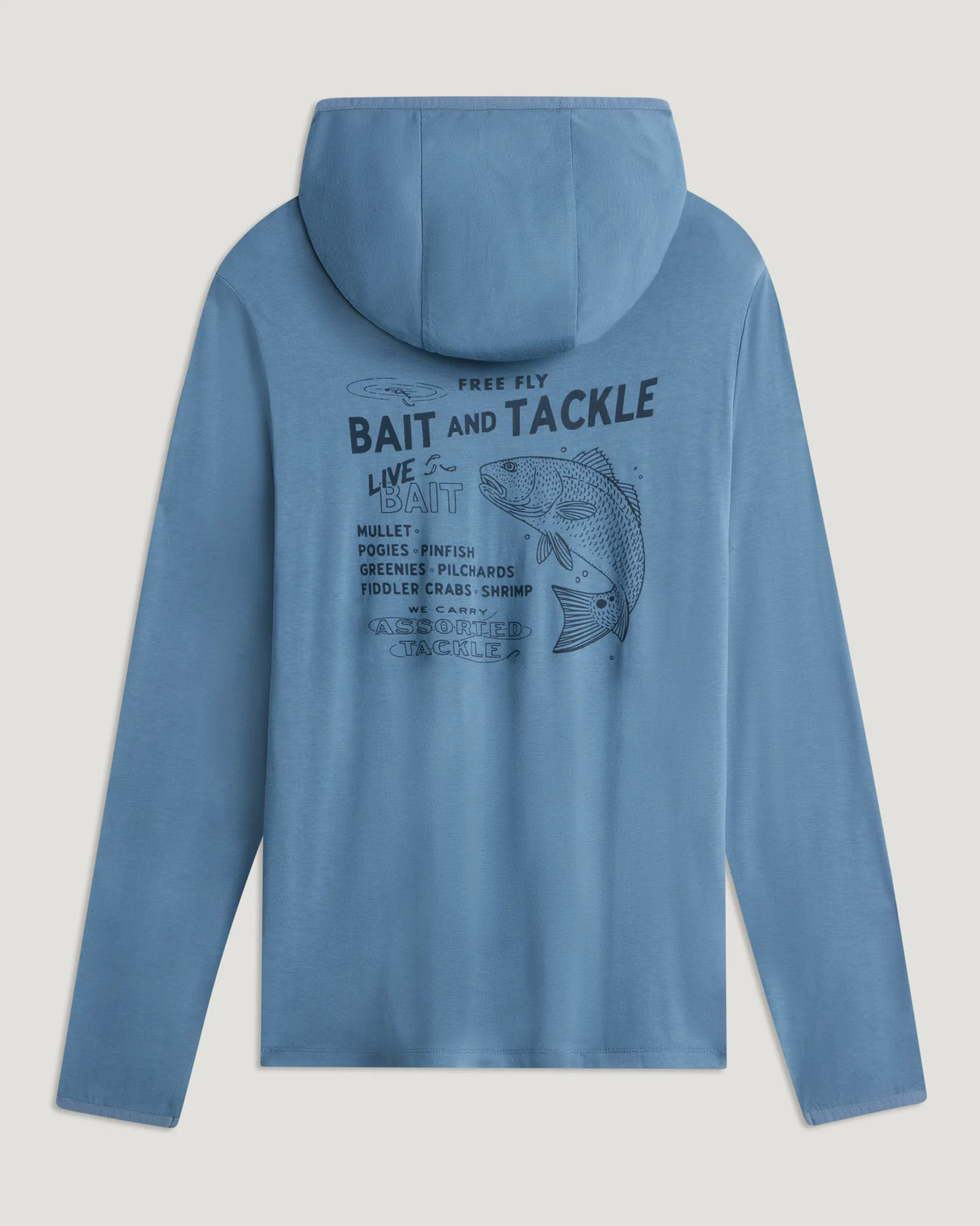 Bamboo Lightweight Graphic Hoodie - Bait & Tackle - Men's