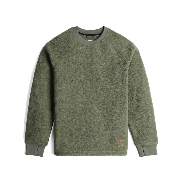 Topo Designs Moountain Fleece Crew - Mens Beetle / M