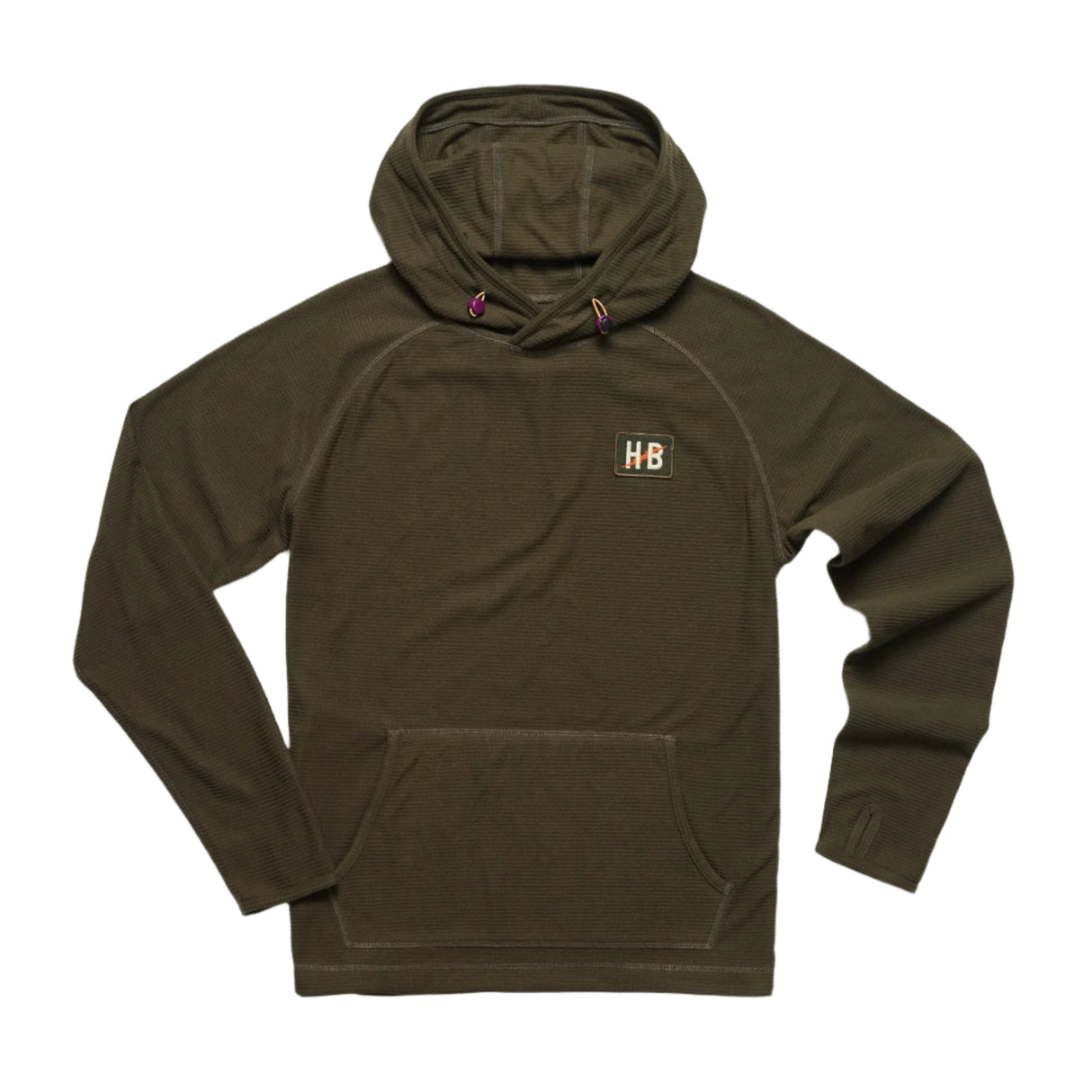 Howler Brothers Palo Duro Fleece Hoodie - Mens Deep Woods / XL