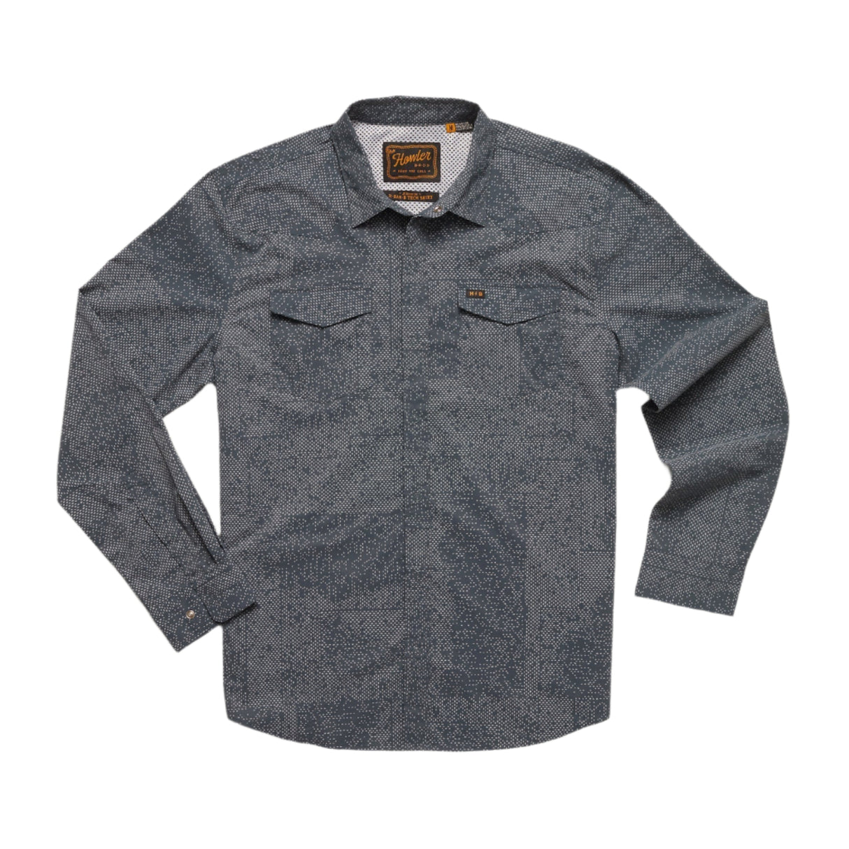 Howler Brothers H Bar B Tech Long Sleeve - Mens DotMatrix / S