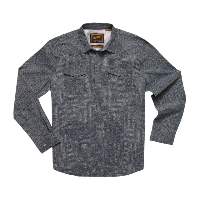 Howler Brothers H Bar B Tech Long Sleeve - Mens DotMatrix / S