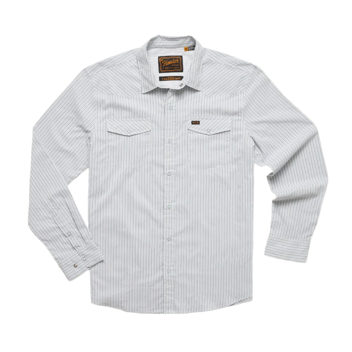 Howler Brothers H Bar B Tech Long Sleeve - Mens OffWhite / M