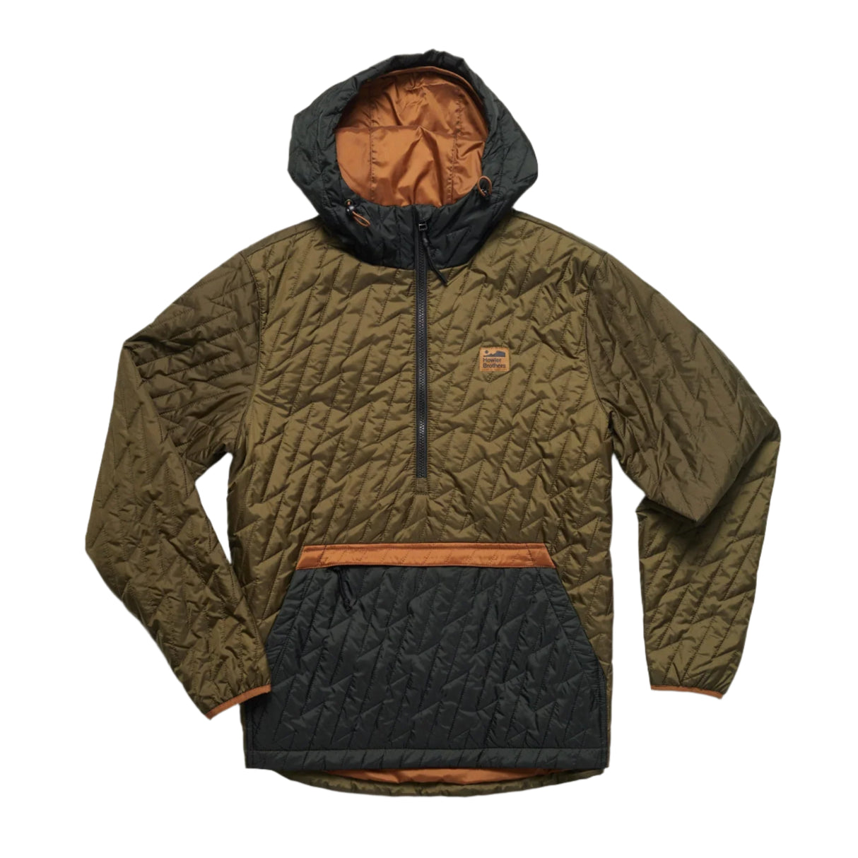 Howler Brothers Voltage Quilted Pullover - Mens Pinegrove / S