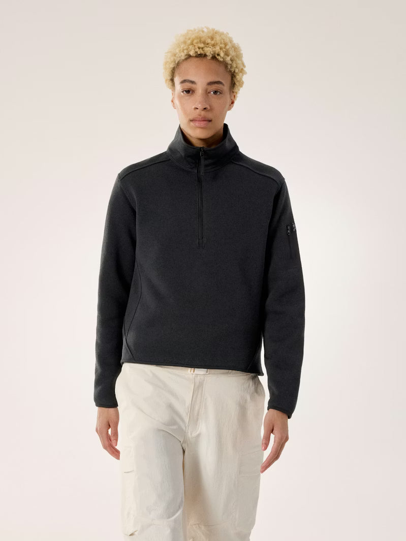 Arcteryx Covert Half Zip - Womens Black