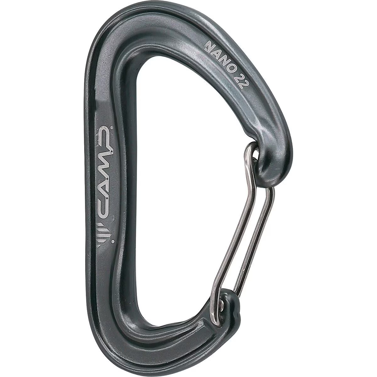 CAMP Nano 22 Carabiner Gun Metal
