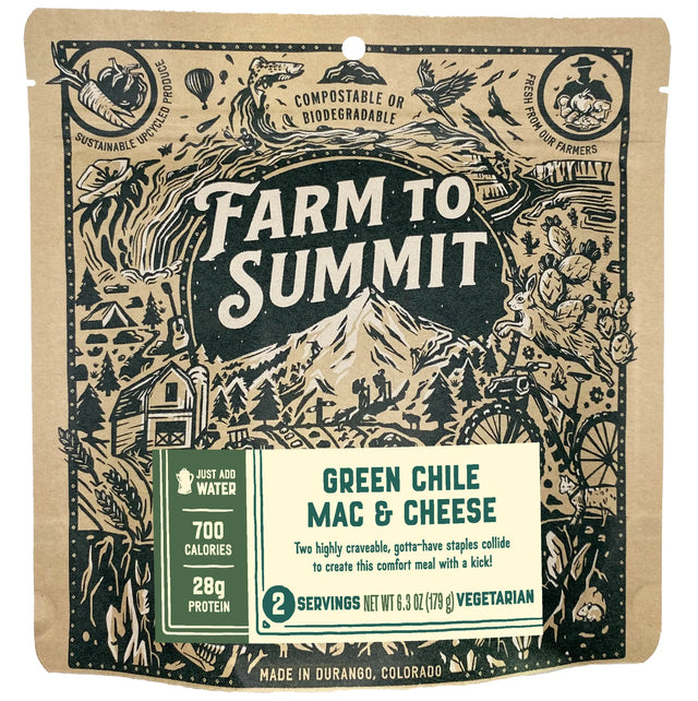 Farm to Summit Green Chili Mac & Cheese