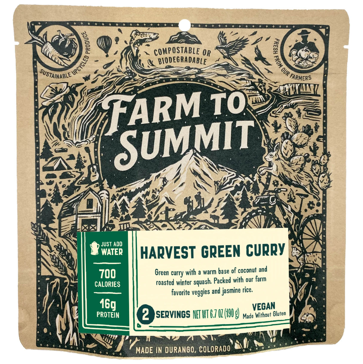 Farm to Summit Harvest Green Curry