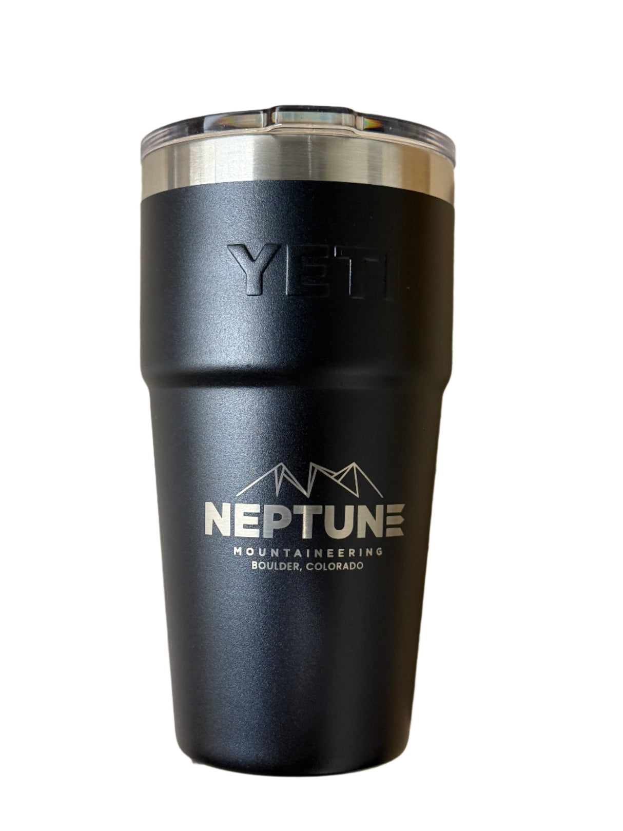 Yeti Coolers Yeti Rambler 20oz Stackable - Neptune Logo Black