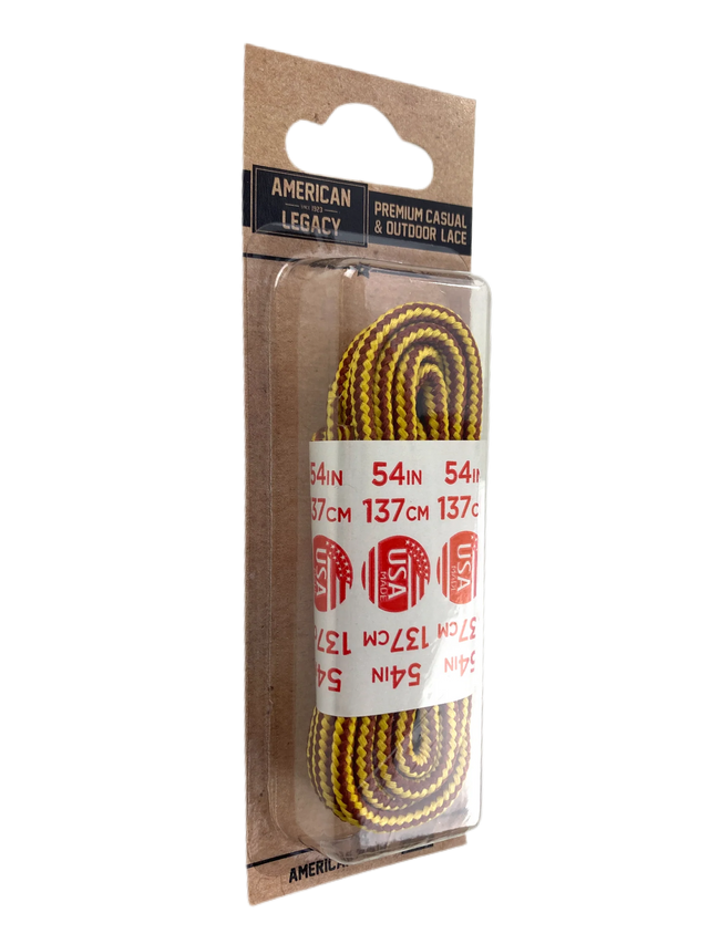 Hickory Brands American Legacy Premium Boot Laces Rawhide / 45