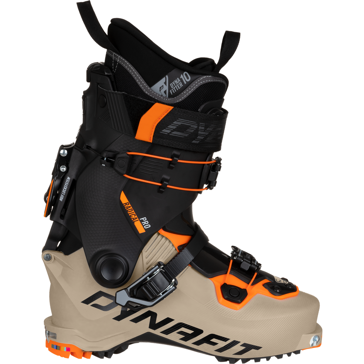 Dynafit Radical Pro Boot - Mens Rock Khaki/Fluo Orange / 25.5