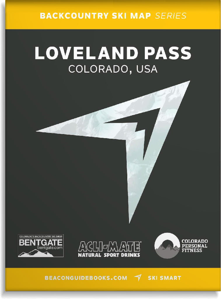 BEACON GUIDE BOOKS Loveland Pass Map