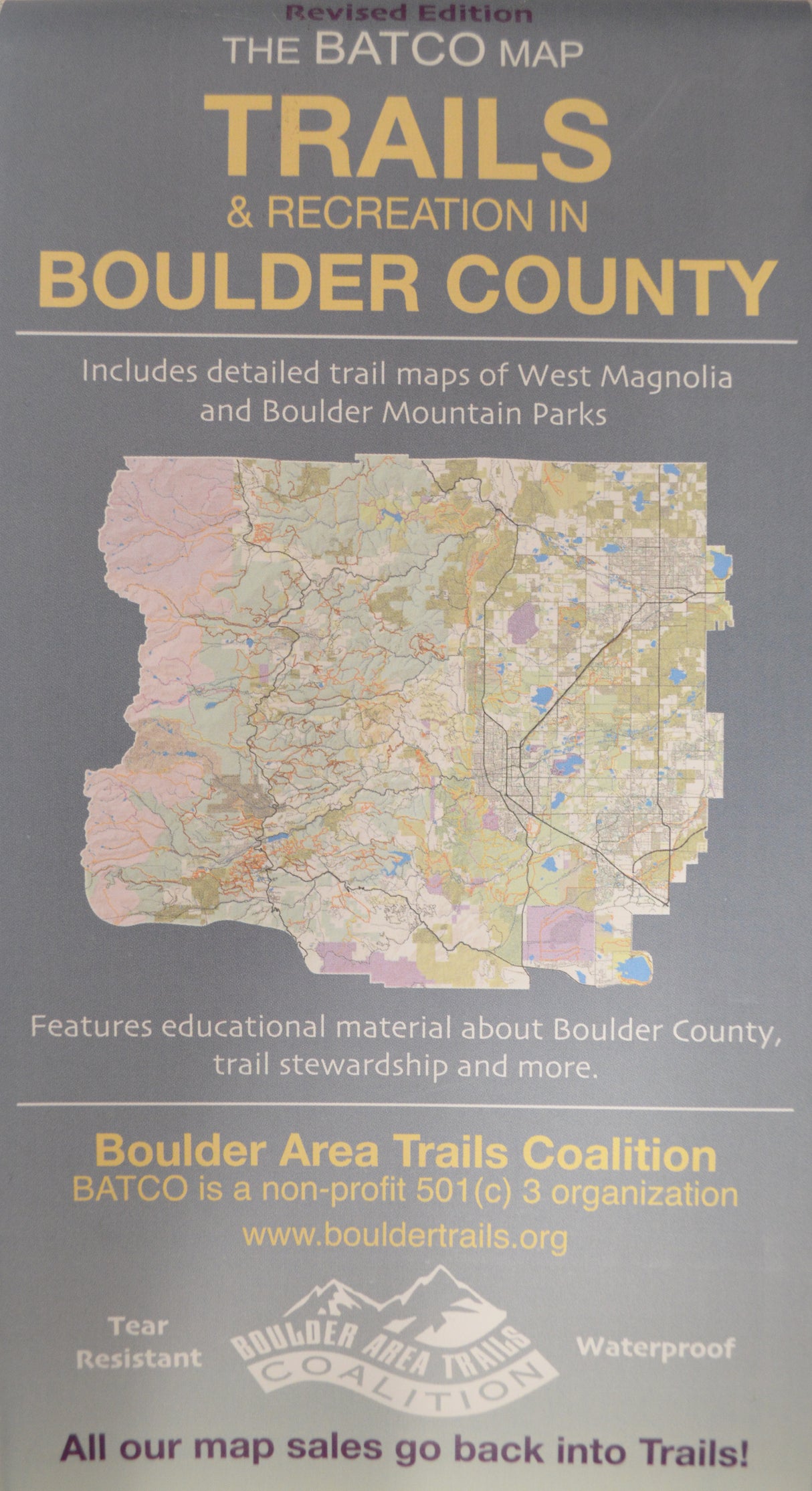 BATCO Trail Maps BATCO Boulder Map