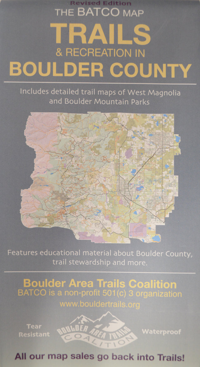 BATCO Trail Maps BATCO Boulder Map