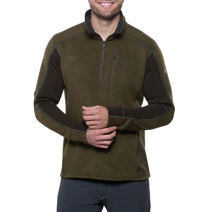 Kuhl Interceptr 1/4 Zip - Mens Loden / S