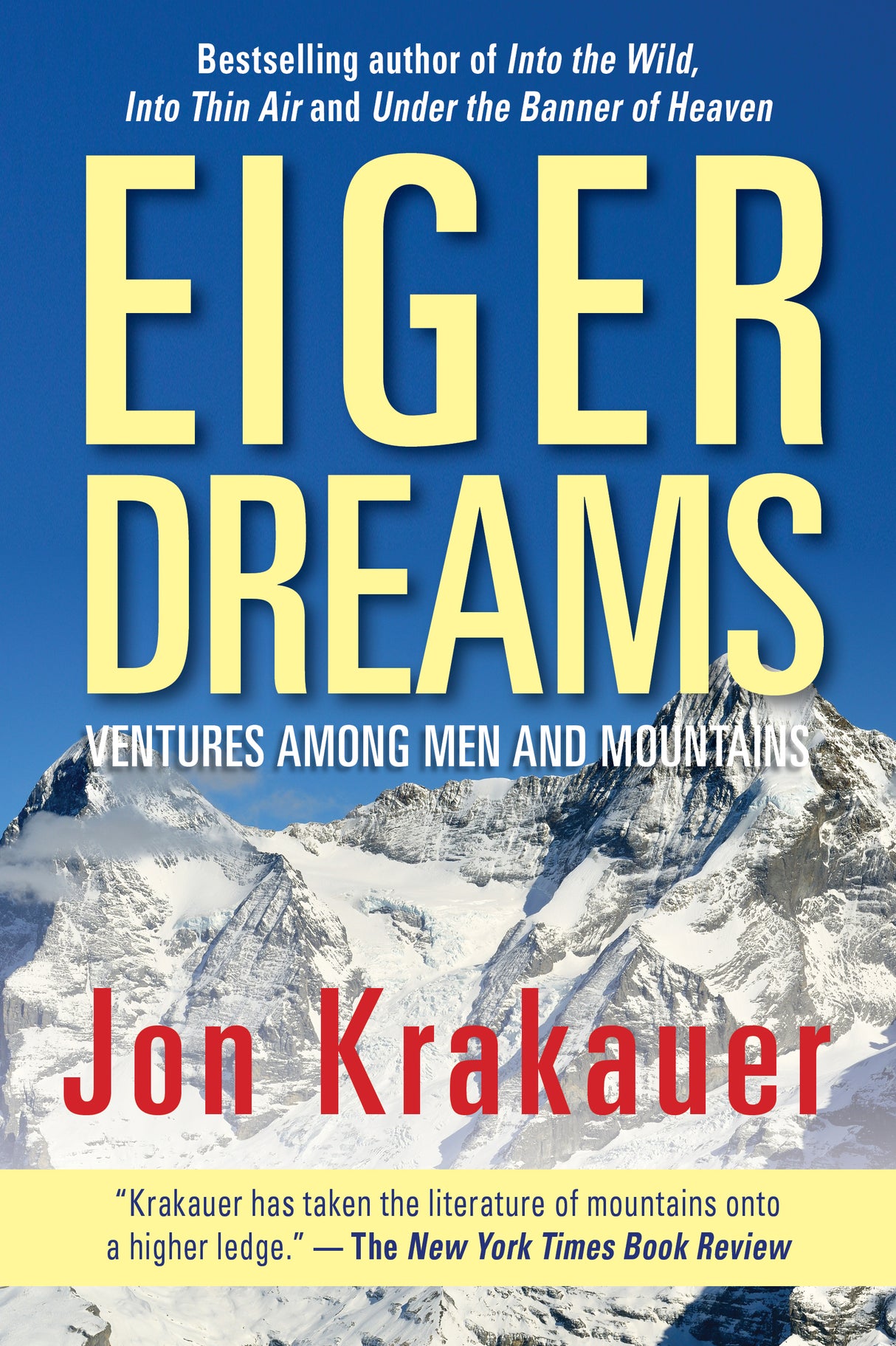 NATIONAL BOOK Eiger Dreams