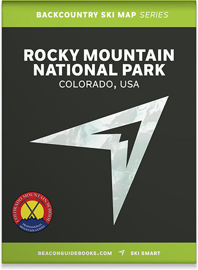 BEACON GUIDE BOOKS Rocky Mountain NP Map