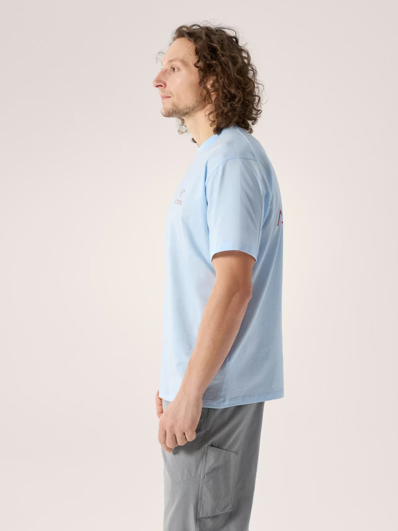Arcteryx Kragg SL Cotton Bird Word Short Sleeve - Mens