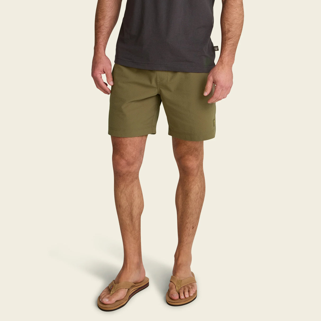 Howler Brothers Salado Shorts - Mens Seersucker: Capers / M